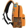 thumbnail image 3 of Curious George Rucksack, Anime Backpack, Lightweight,, Travel, Multifunctional, Unisex, Celebration, Present, Rucksack, 3 of 5