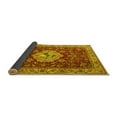 thumbnail image 2 of Ahgly Company Indoor Square Persian Yellow Traditional Area Rugs, 8' Square, 2 of 4