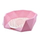 thumbnail image 5 of Inodoro de Entrenamiento para Perros, de Esquina, para Interior Y Exterior, con Textura de Diamante única, para Perros Pequeños Y Medianos, Lavabo Gra rosa, 5 of 9