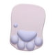 thumbnail image 4 of Alfombrilla de ratón con diseño de pata de gatito, con respaldo antideslizante para la muñeca, cómoda para el escritorio Azul gris, 4 of 9