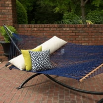 Deluxe DuraCord Rope Hammock - Navy