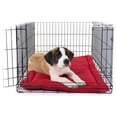 thumbnail image 3 of JTAOT Tough Rip-Stop Dog Crate Pad - Durable, Washable, None Skid Bottom Kennel Mat, 120-Day Warranty, Fits in Small Dog Crate 29"x18" Obsidian Black, 3 of 7