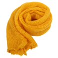 thumbnail image 4 of Envoltura para fotografía de recién nacido transpirable, manta para fotos infantil DIY, fondos para fotografía, color amarillo mate, 4 of 9