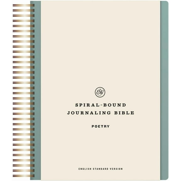 ESV Spiral-Bound Journaling Bible, Poetry (Hardcover), (Hardcover)