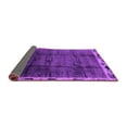 thumbnail image 2 of Ahgly Company Indoor Rectangle Abstract Purple Modern Area Rugs, 6' x 9', 2 of 4