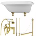 thumbnail image 2 of Heritage 57 Inch Cast Iron Classic Clawfoot Tub and Faucet Package, 2 of 2