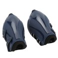 thumbnail image 2 of Botas de soporte para caballos, botas protectoras de neopreno de PU para patas de caballo para montar a caballo, entrenamiento de salto, patas traseras azul marino M, 2 of 5