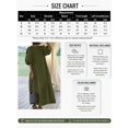thumbnail image 5 of Women's Mid-Length Dress – Round Neck, Elegant Summer Style, 5 of 9