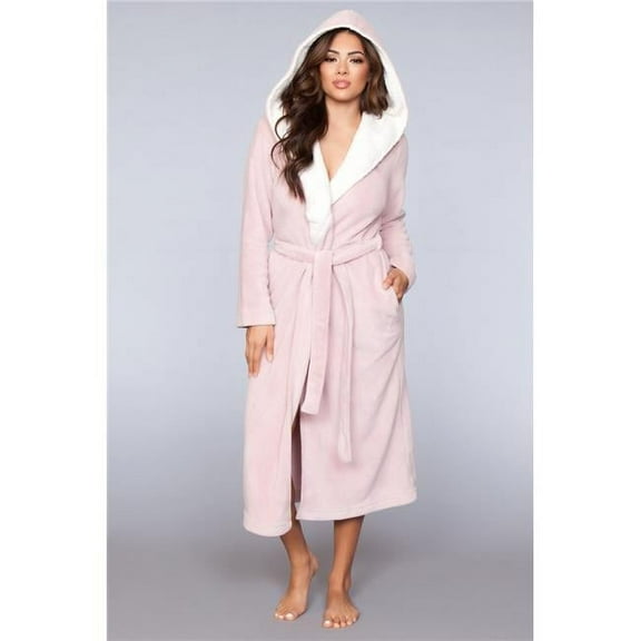 1818-PINK-S-M Female Janette Robe, Pink - Small & Medium