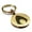 Gold, variant on Stainless Steel Aquaman Round Medallion Keychain Circle Ring