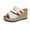 White Wedges Shoes for Women, variant on Hopeusnice Wedges Shoes for Women Trendy Non-Slip Breathable Soft Women's Wedges Shoes PU Materials Summer Shoes Open Toe Sandals Wedge Heel Round Toe Arch Support Shoes Black 36