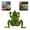 C, variant on Topwater Frog Lure with Double Hooks Realistic Toad Frog Baits for Bass Snakehead Freshwater Saltwater Fishing