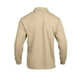 thumbnail image 4 of Krdevn Mens Shirts - Men's Long Sleeve Shirt Comfortable Breathable Soft Casual T Shirt for Daily Wear Sports and Outdoor Activities,Mens Fall Shirts,Color:Khaki,Size:S, 4 of 8