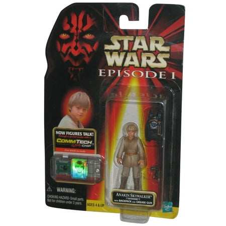 Star Wars Episode I Anakin Skywalker Tatooine CommTech Chip Figure