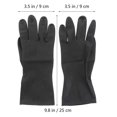 thumbnail image 4 of 3 Pairs Barber Hair Dye Gloves Anti-slip Waterproof Hand Protectors Hairdressing Supplies Hair Beauty Tools for Women Men - Size S (Black), 4 of 4