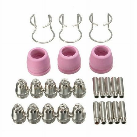 26Pcs/Set Plasma Cutter Torch Consumables Ltp5000D Ltpdc2000 Ltpac2500 Accessory YIWEI