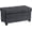 Black, variant on Ornavo Home 30 Inch Folding Storage Ottoman with Storage Bench, Large Storage Ottoman Bench, Storage Chest, Foot Rest Stool, Bedroom Bench with Storage