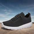 thumbnail image 1 of Zapatillas de deporte de malla Zapatos de jogging de moda Zapatos casuales antideslizantes para caminar para hombres y mujeres, 1 of 6