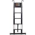 thumbnail image 4 of YINGYING  12.5FT Telescoping Ladder, Aluminum Lightweight Extension Ladder with Non-Slip Feet & Stable Hook, Slow Down Safety Function with Stabilizer Multi-Purpose Collapsible Ladder 330lb Capacity, 4 of 12