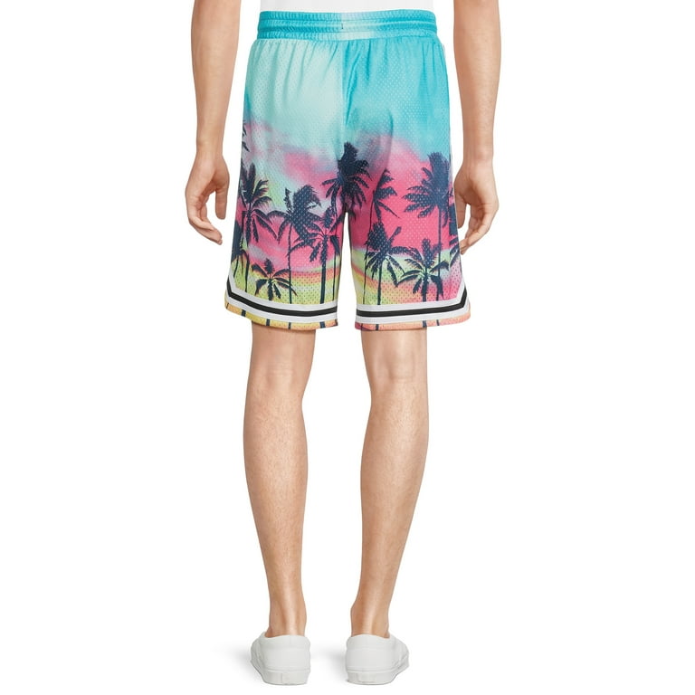 No Boundaries Men s and Big Men s Mesh Basketball Shorts Sizes XS 5XL