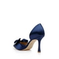 thumbnail image 3 of Jewel Badgley Mischka Sidney Bow d'Orsay Pumps, 3 of 7