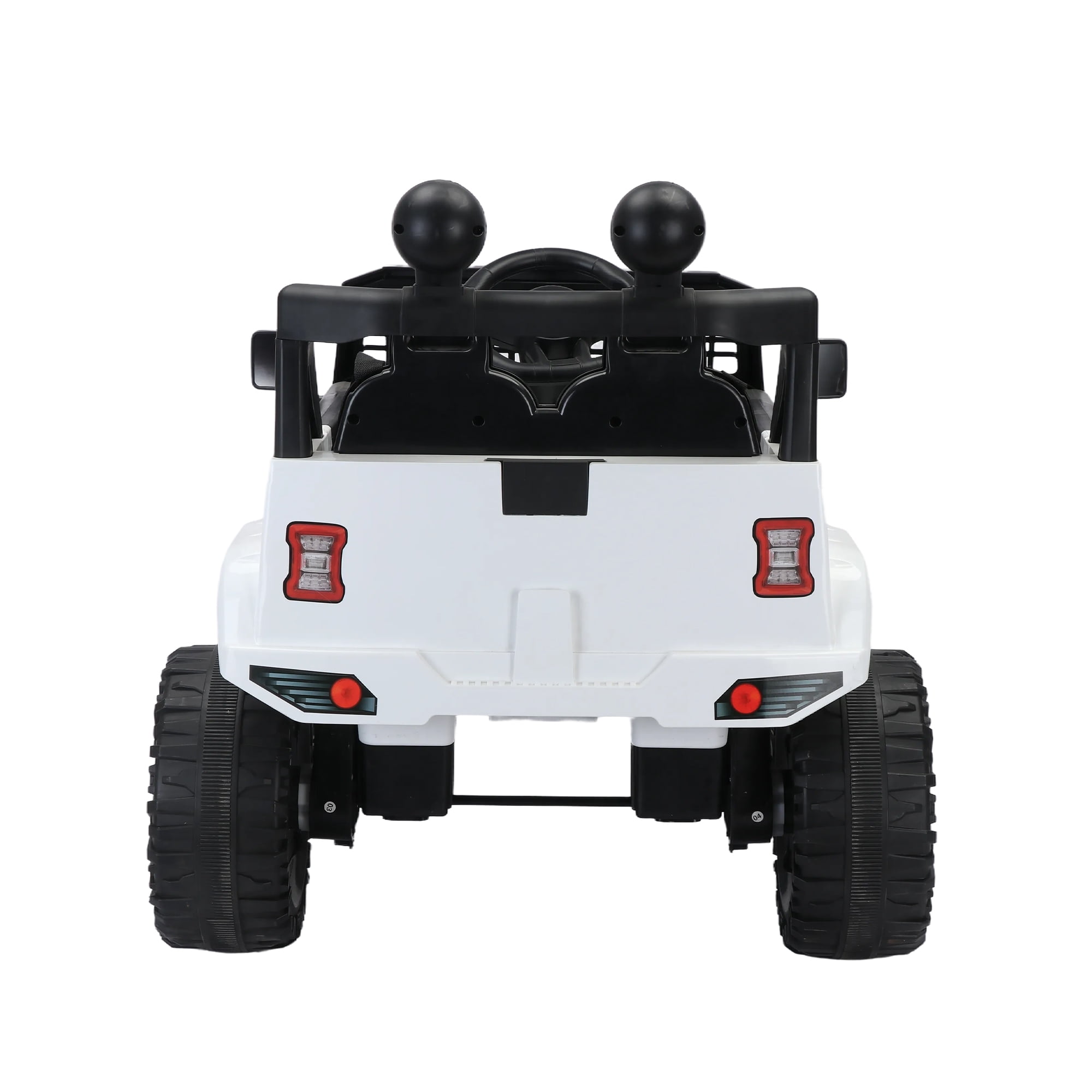 Resenkos 12v Battery-Powered Toy Truck for Kid, Kids Ride On Truck Electric Vehicle with Parents Remote Control, Three Speed Adjustable, White Resenkos 12v Battery-Powered Toy Truck for Kid, Kids Ride On Truck Electric Vehicle with Parents Remote Control, Three Speed Adjustable, White