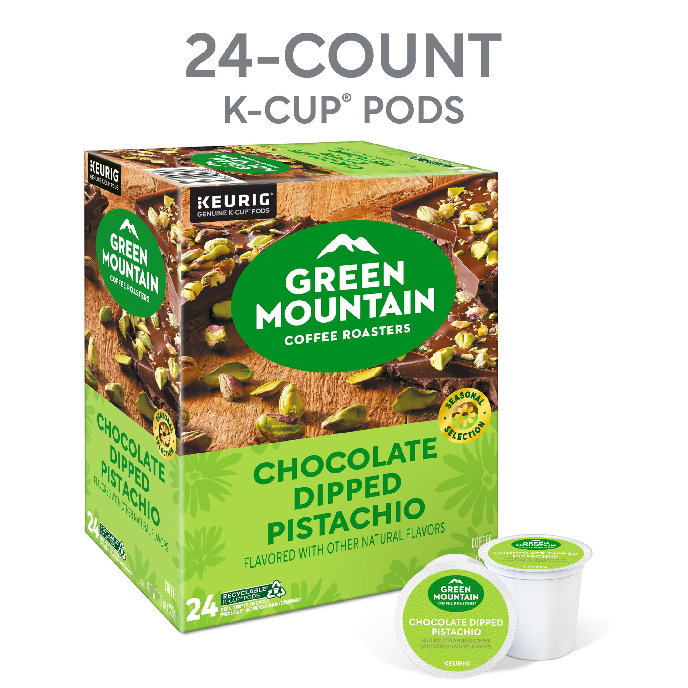 Green Mountain Coffee Roasters, Chocolate Dipped Pistachio