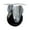 Rigid - No Brake - Black, variant on 3 Inch Hard Rubber Wheel Rigid Top Plate Caster Service Caster Brand
