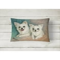 thumbnail image 2 of Carolines Treasures MH1064PW1216 Chihuahua The Siblings Canvas Fabric Decorative Pillow, 12H x16W, multicolor, 2 of 3