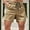 Khaki, variant on YLSDY Womens Cargo Hiking Shorts Summer Running Drawstring Big and Tall Summer Cargo Shorts with Pockets Black XXXL