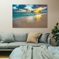 thumbnail image 7 of Beautiful Sunrise at The Most Famous Lanikai Beach in Kailua, Oahu Hawaii Canvas Print - Beach Canva Poster for Room Aesthetics Canvas Wall Art Poster, 7 of 7