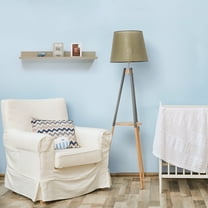 InPlace Rectangle Wood Modern Floating Picture Ledge Wall Shelf, 48W x 4.5D x 3.5H, Driftwood