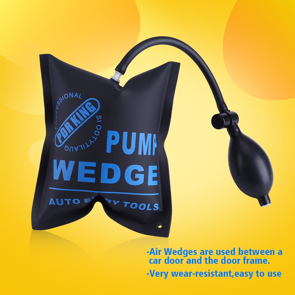 Qiilu Air Wedge, Car Door Wedge ,15*17cm Car Wedge Alignment Inflatable