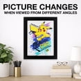 thumbnail image 3 of Silver Buffalo Pokemon Graffiti Style Drips 11" x 14" Lenticular Modern Wall Art, 3 of 7
