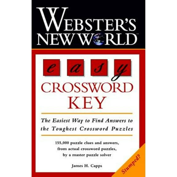 Webster's New World Easy Crossword Key (Paperback)