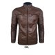 thumbnail image 4 of Guardurnaity Disfrute de la comodidad y el estilo con la chaqueta de cuero de PU para hombre Chaqueta de motocicleta de cuero sintético Chaqueta Camisetas TYPE9, 4 of 6