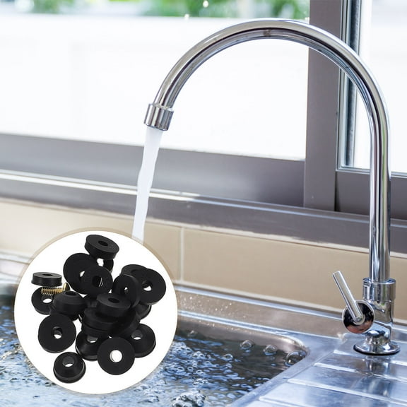 Niceauty 1Set Rubber Faucet Washer Assortment Kit for Leak Proof Water Saving