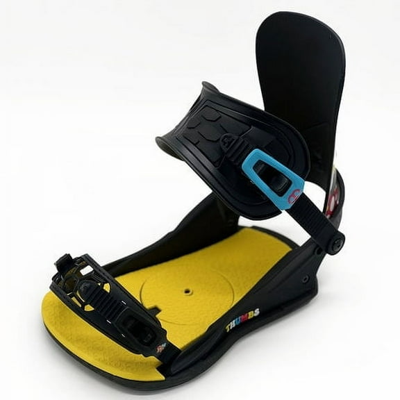 Slash by GiGi - Union Strata Men's Snowboard Bindings - Soft, Surfy Flex for Park & Freestyle