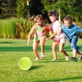 thumbnail image 3 of SEWACC 1Set Large Inflatable Tennis Ball Rubber Yellow for Sports, 3 of 5