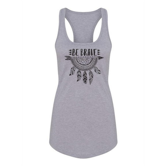 Brave And Feather Racerback Tank Women -Image by Shutterstock, Female Small
