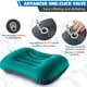 thumbnail image 4 of Almohada de viaje inflable para acampar: compresible, compacta, cómoda y ergonómica, ultraligera, para brindar soporte cervical y lumbar en viajes, mochilerismo y campamentos., 4 of 8
