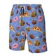 thumbnail image 4 of Fotbe Fastfoods Trajes de Baño Estampados para Hombre, Shorts de Verano de Secado Rápido, Ropa de Playa, Bañadores-Large, 4 of 6
