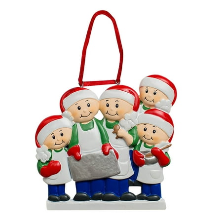 

Christmas Tree Family Pendant Resin Home Hanging Ornaments