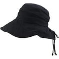 thumbnail image 6 of CoCopeaunts Wide Brim Bucket Hat Ladies Summer Sun Hat for Women Girls Travel Beach Casual Banquet Fisherman Hat Bow Drawstring, 6 of 8