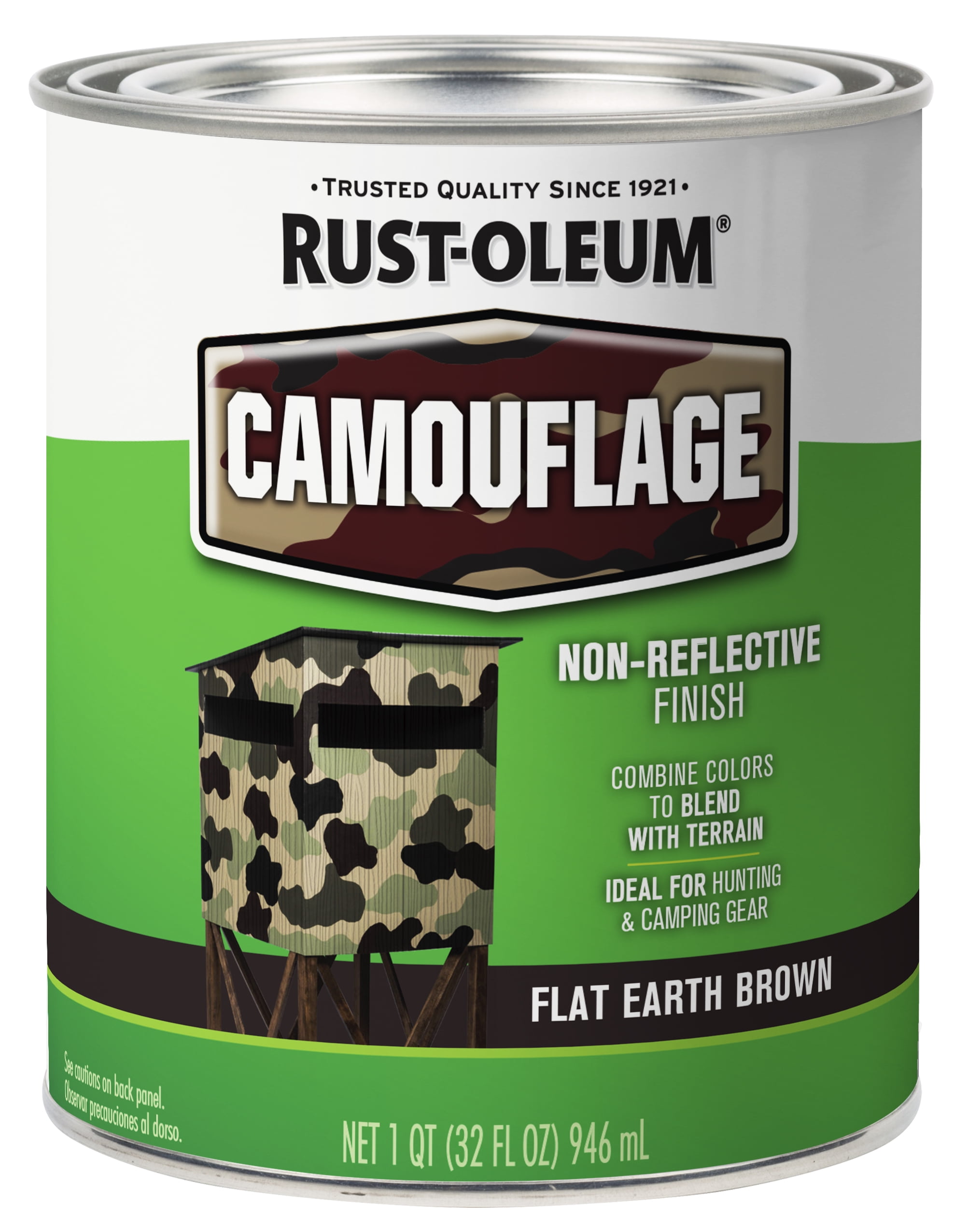 Rust-Oleum Camouflage 2X Ultra Cover 12 Oz. Flat Spray Paint, Earth Brown -  Town Hardware & General Store