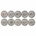 thumbnail image 2 of U.S. Mint Roosevelt Dimes, 1946-1964, $1.00 Face Value, BU, .723 oz 90% Silver, .900 Karats, 2 of 2