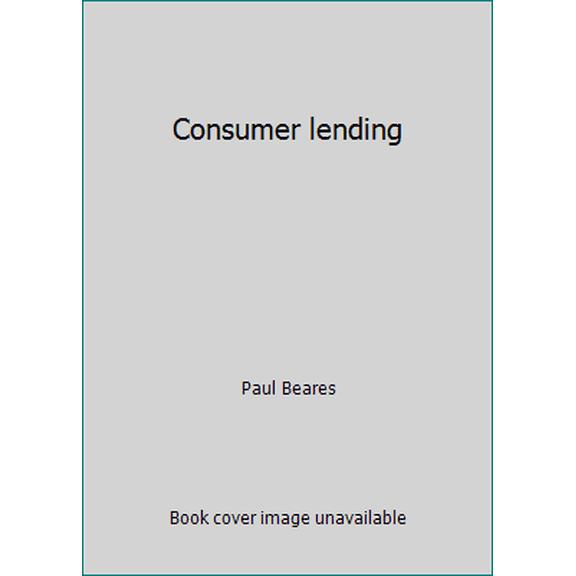 Pre-Owned Consumer lending (Loose Leaf) 0899823343 9780899823348