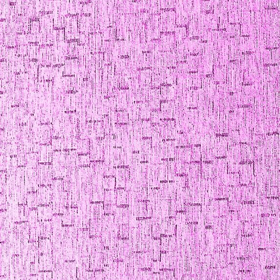 Ahgly Company Indoor Square Oriental Pink Industrial Area Rugs, 4' Square