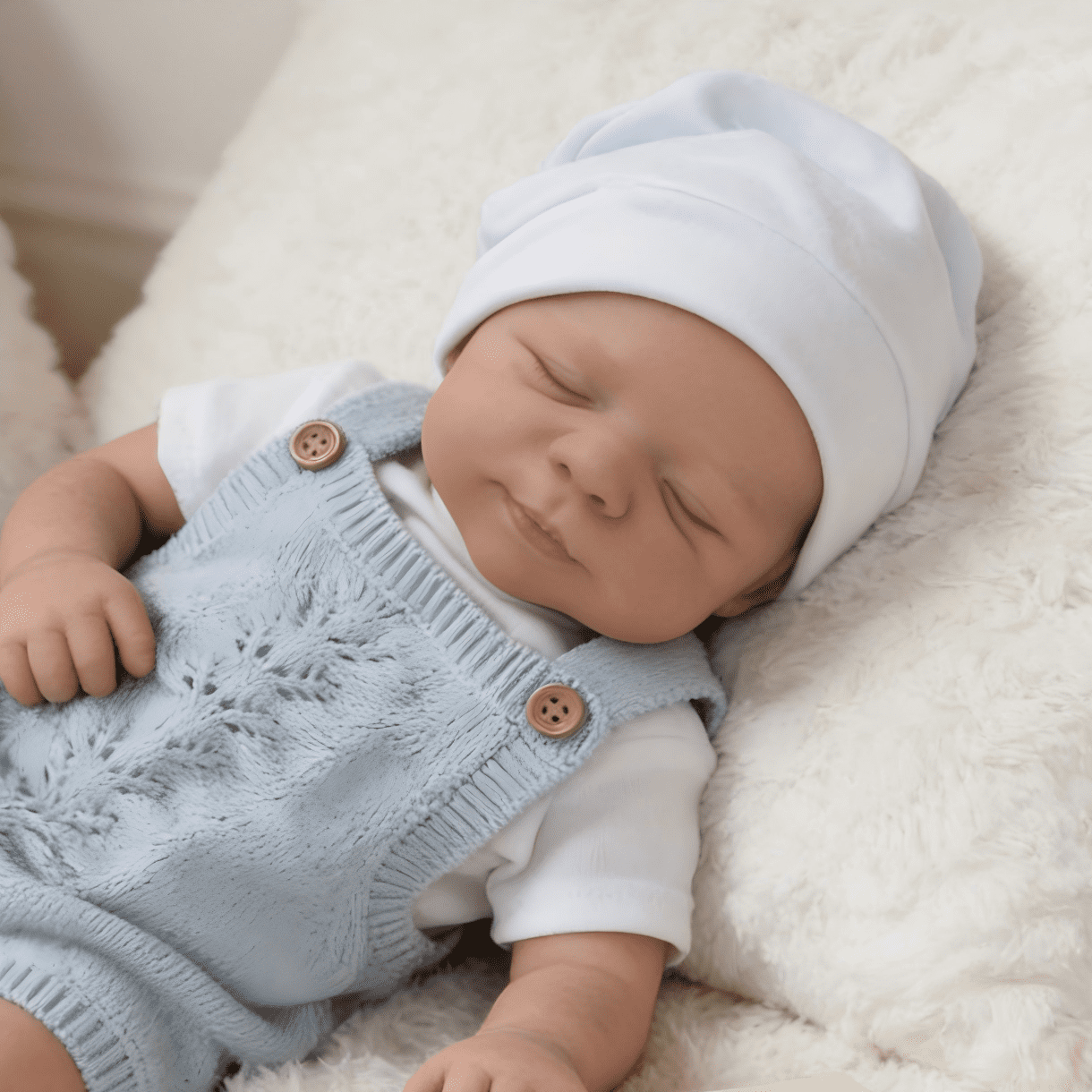 Dayoff Kids Lifelike Reborn Baby Dolls - 19 Inch Realistic Baby Doll (No Accessories) For Kids Age 3+