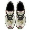 thumbnail image 2 of Bee Mandala Let It Be Shoes Sneakers for Women Men Black Size 3.5, 2 of 7